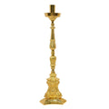 H-394G Gold Plated Altar Candlestick