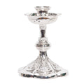 H-44BS Small Silver Plated Altar Candlestick