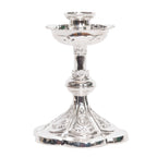 H-44BS Small Silver Plated Altar Candlestick