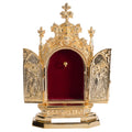 H-46HG Gold Plated Tryptic Reliquary