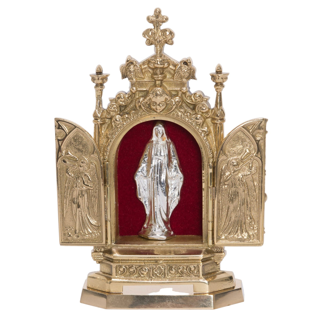 H-46M Marian Triptych Relic Shrine