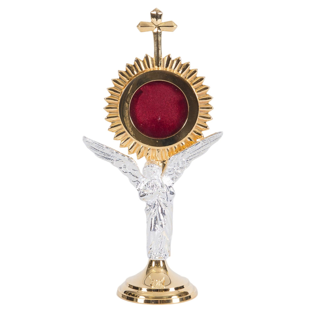 H-52G Gold Plated Angel Reliquary