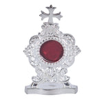 H-6S Small Silver Plated Reliquary