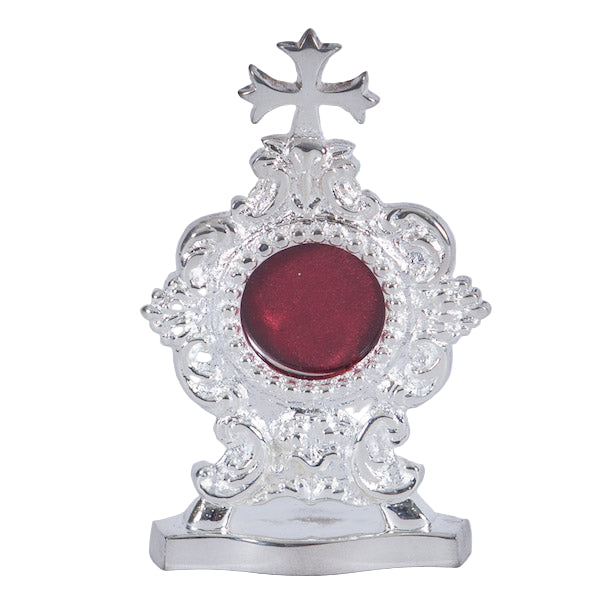 H-6S Small Silver Plated Reliquary