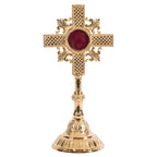 H-72G Gold Plated Reliquary
