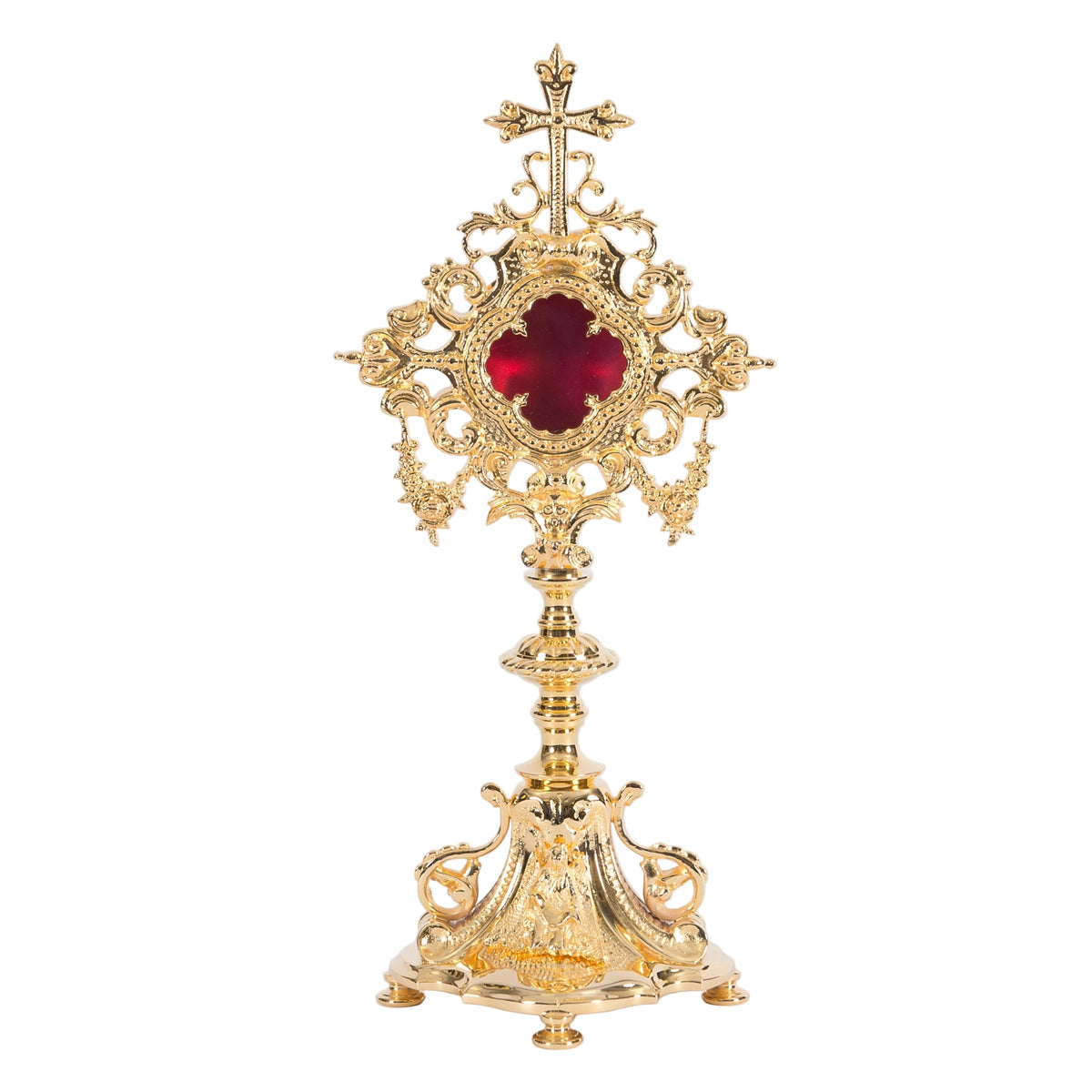 H-84G Gold Plated Reliquary