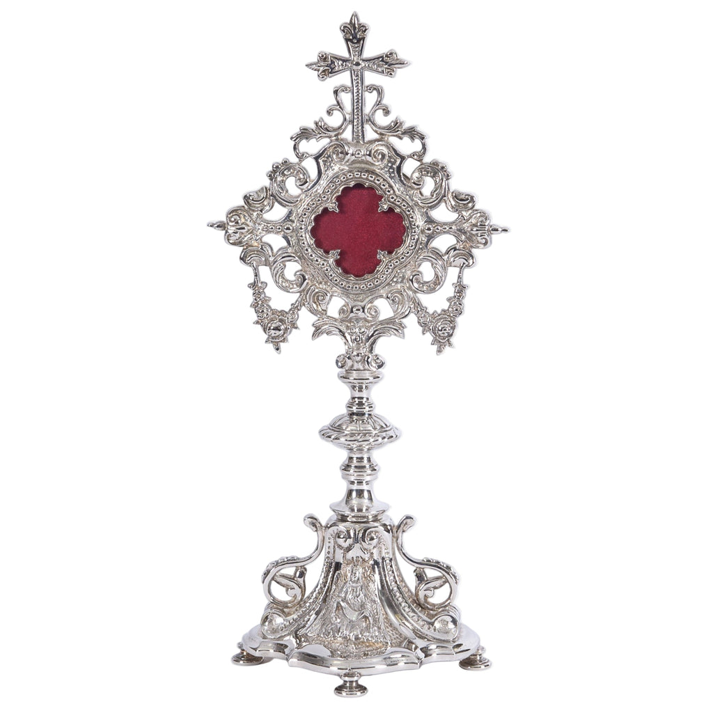 H-84S Silver Plated Reliquary