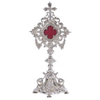 H-84S Silver Plated Reliquary