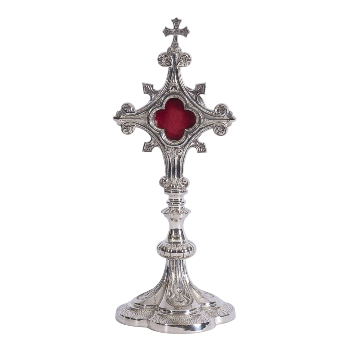 H-94S Silver Plated Reliquary