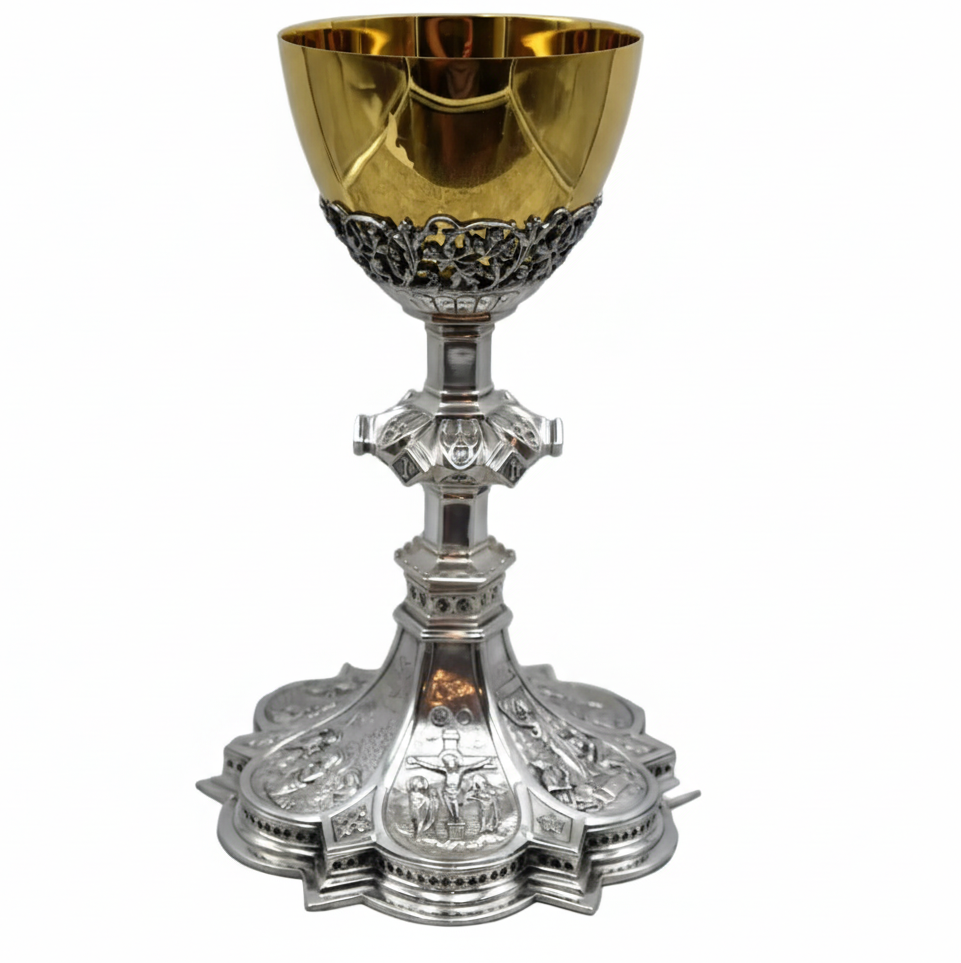 H-2165S Gothicus Chalice Silver