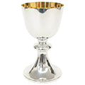 H-2000HS Smooth Silver Marian Communion Cup