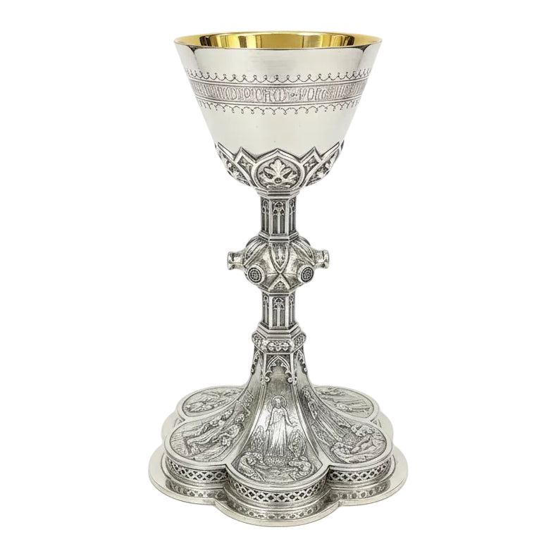 H-2196X-S Life of Christ Chalice Silver