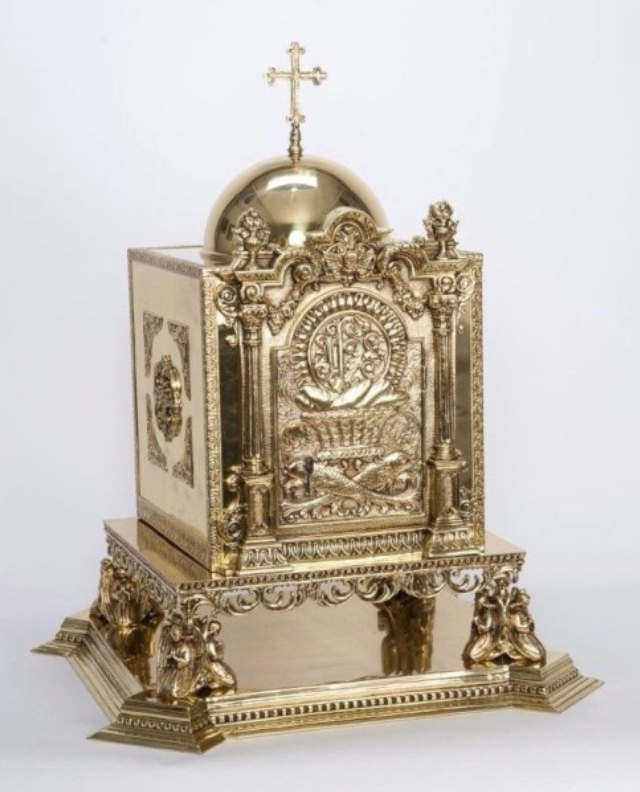 NEW Fish and Fish Loaves Tabernacle XL w/ Tabor Stand Model A