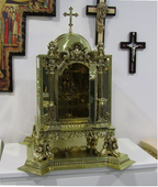 NEW Fish and Fish Loaves Tabernacle XL w/ Tabor Stand Model A