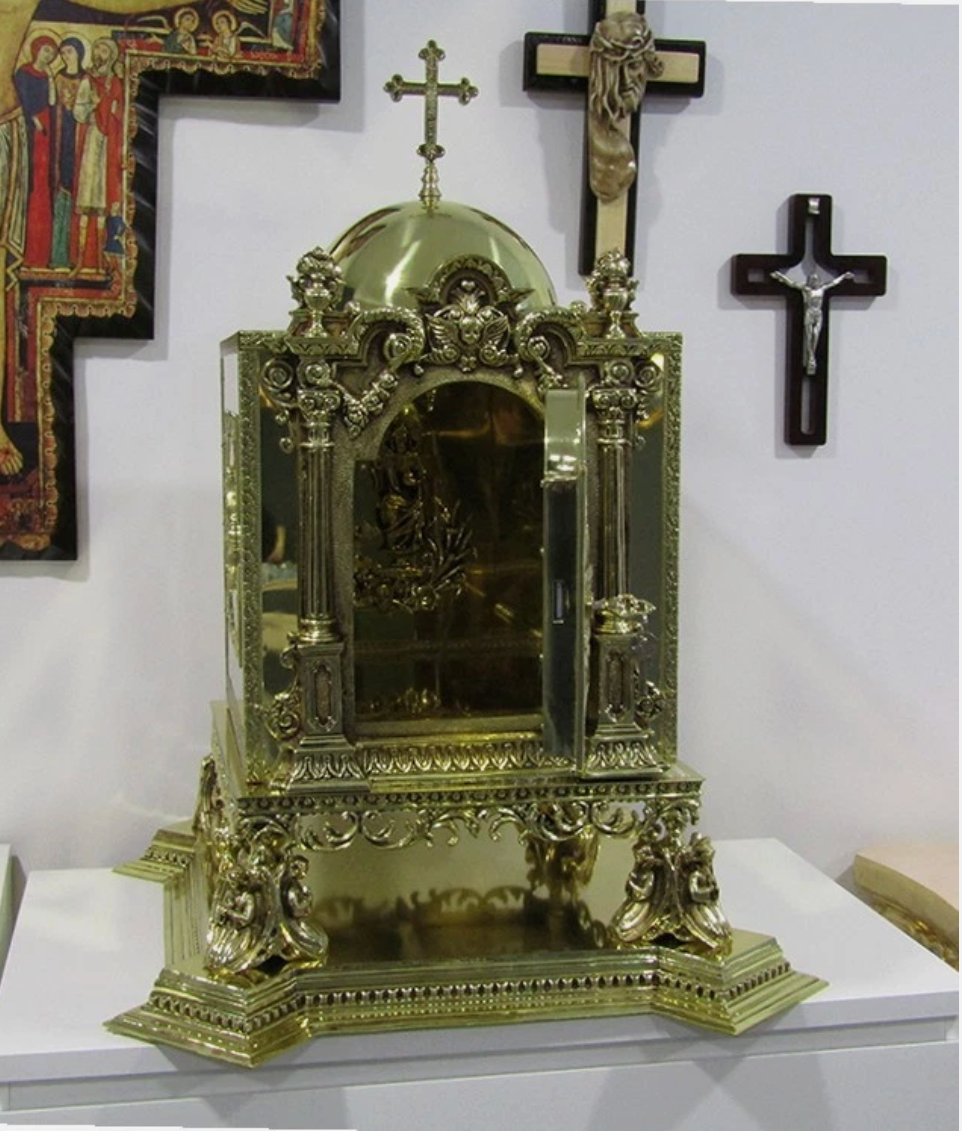 NEW Fish and Fish Loaves Tabernacle XL w/ Tabor Stand Model A