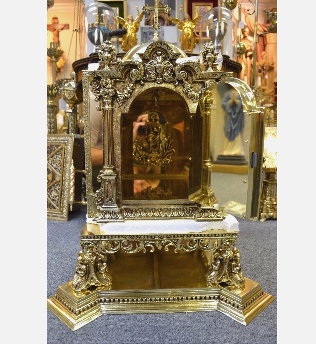 NEW Fish and Fish Loaves Tabernacle XL w/ Tabor Stand Model A