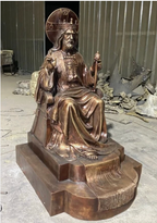 Christ the King Seated on Throne 72"
