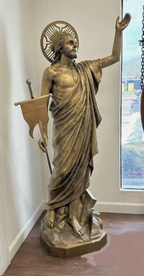 78" Resurrected Christ in Bronze