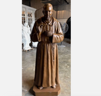 72" Real Bronze Saint Padre Pio Statue