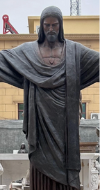 Welcoming Christ  w/ Marble base