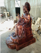Christ the King Seated on Throne 72"