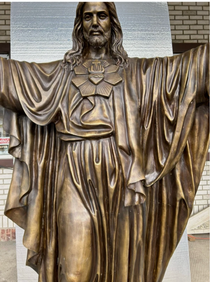 Welcoming Christ Real Bronze Statue