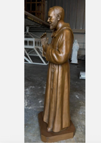 72" Real Bronze Saint Padre Pio Statue