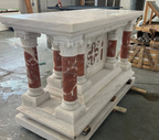 New Marble altar the "Immaculate Heart"