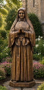 Mother Cabrini 48" Bronze Statue