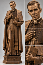 Blessed Archbishop Sheen Bronze 5ft