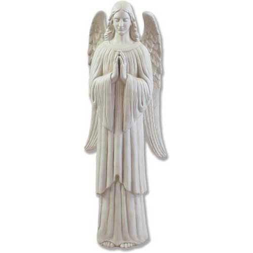 Angel of Prayer 61 inch statue, fiber stone finish