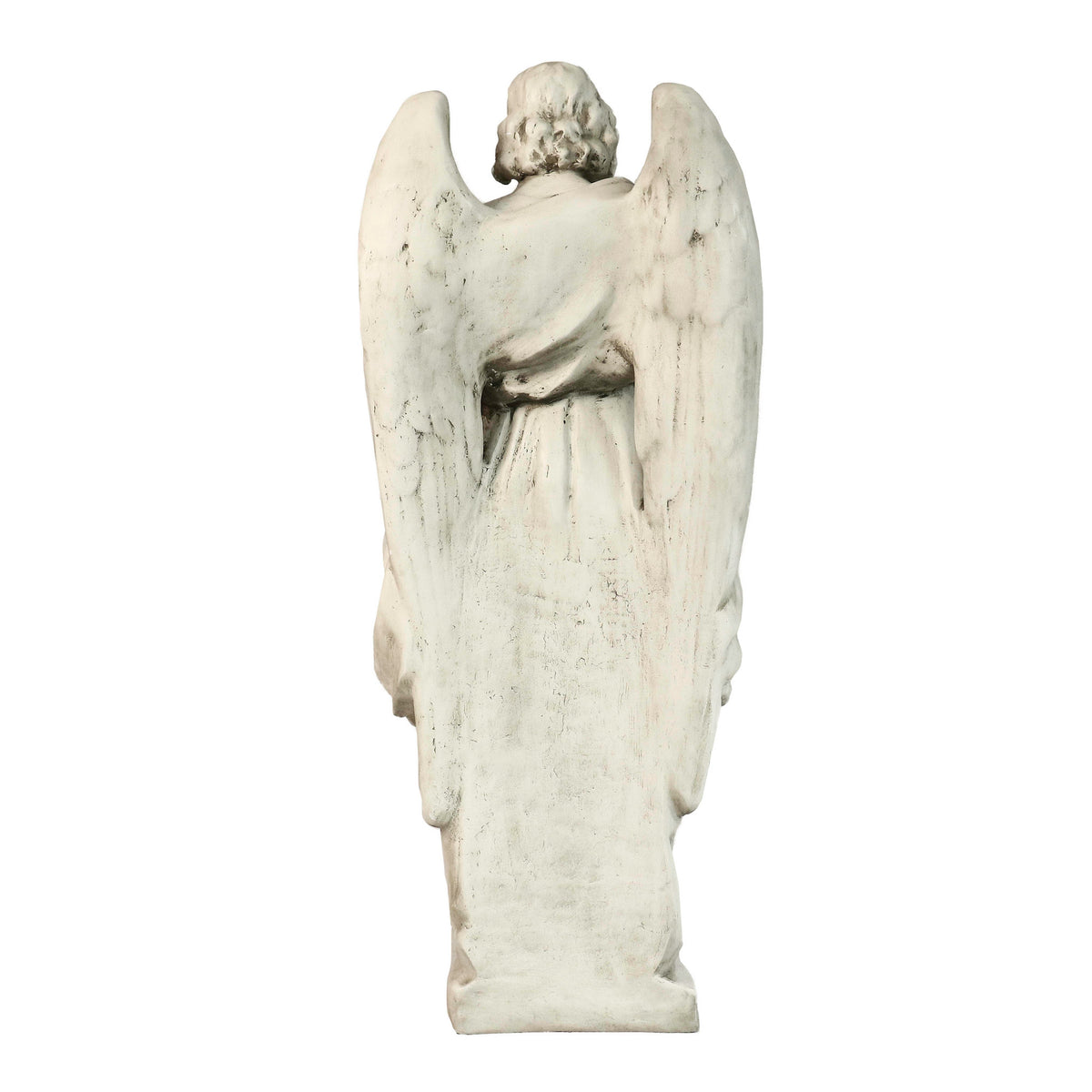 Angel for Lantern 48 inch statue, white finish