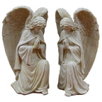 Pair of Kneeling Prayer Angel Statues