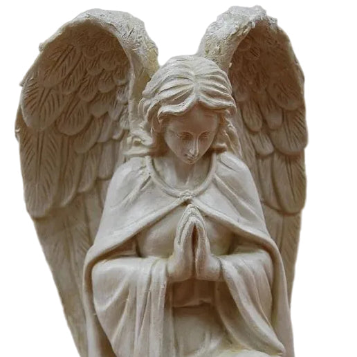 Pair of Kneeling Prayer Angel Statues