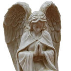 Pair of Kneeling Prayer Angel Statues