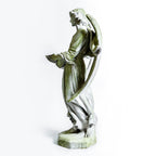 Angel's Gift 60 inch statue, fiber stone finish
