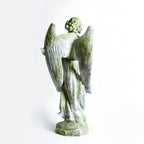 Angel's Gift 60 inch statue, fiber stone finish