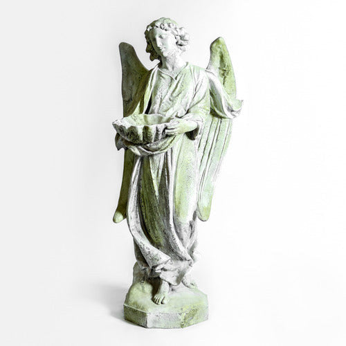Angel's Gift 60 inch statue, fiber stone finish