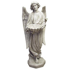 Angel's Gift 60 inch statue, white finish