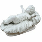 Fiberglass Baby Jesus in Manger (For Nativity)