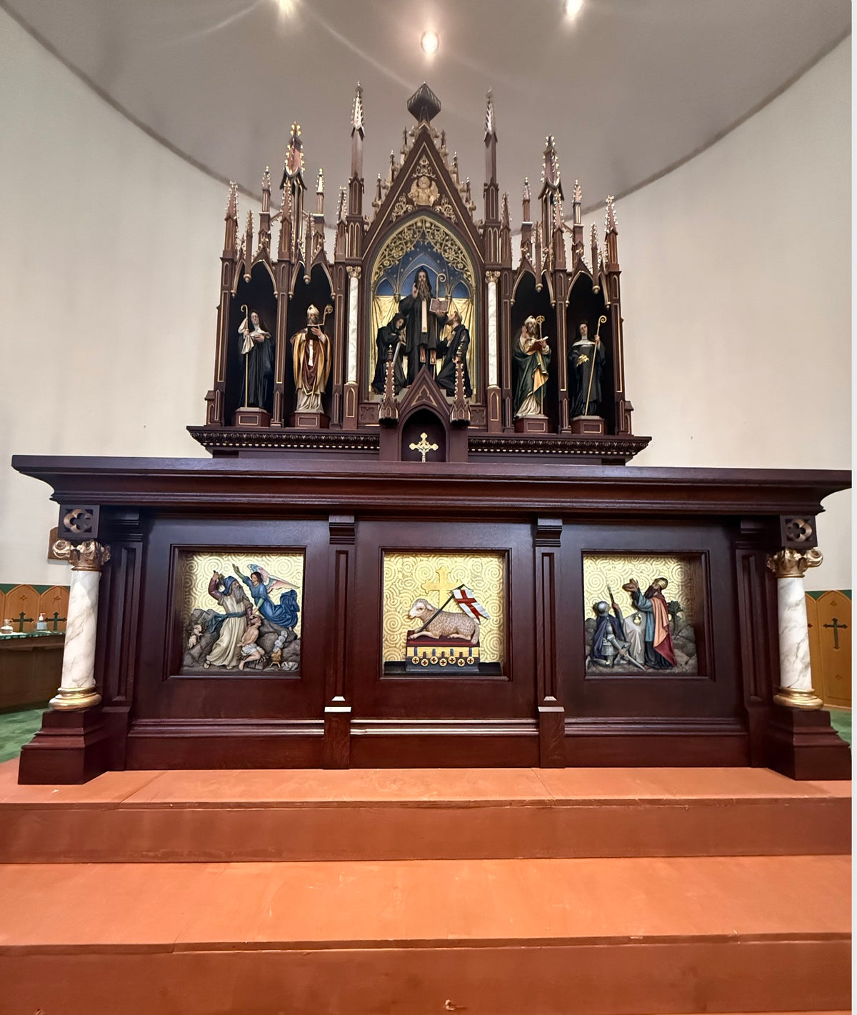Gothic high altar, St. Benedict Catholic Church
