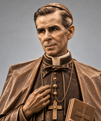 Blessed Archbishop Sheen Bronze 5ft