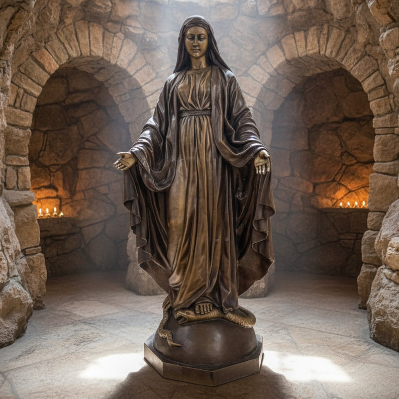 Bronze Statue of Mary, Our Lady of Grace