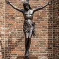 Large 70" Bronze Corpus for an Outdoor Crucifix