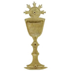 H-393 Brass Chalice Ornamental Symbolism