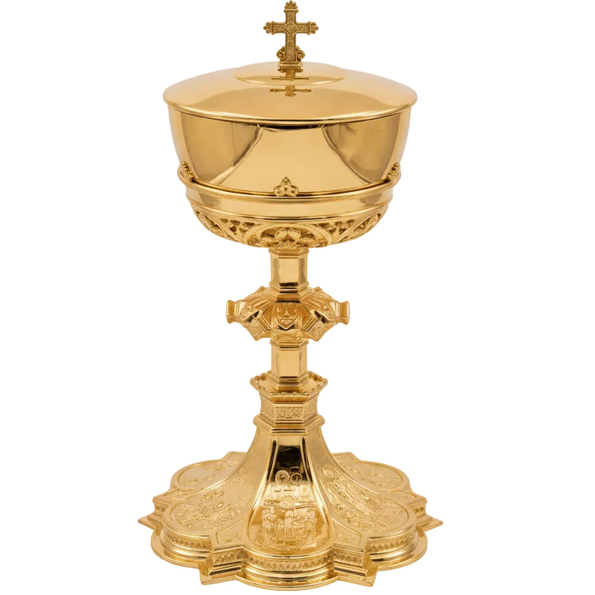 H-2165G Gothicus Ciborium Gold