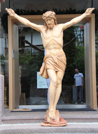 Wood Carved Corpus for your Crucifix (COR1)