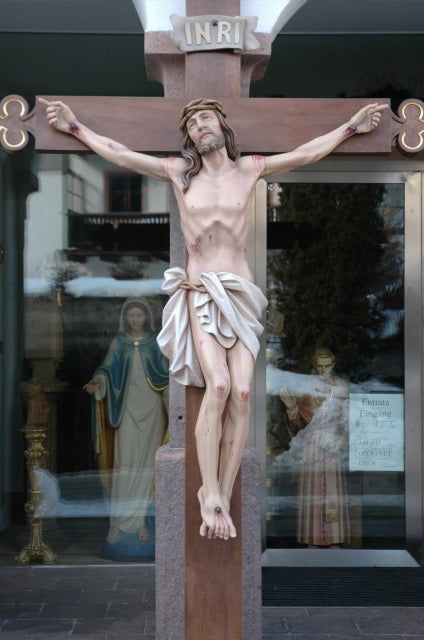 Wood Carved Crucifix (COR12)