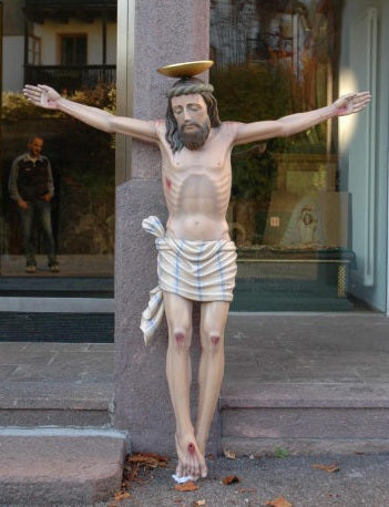 Wood Carved Corpus for your Crucifix (COR8)