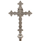 H-5NRSC-N Nickel Plated Processional Crucifix